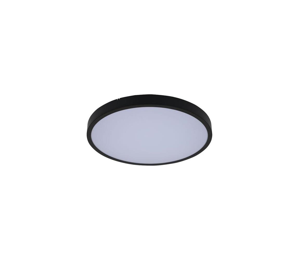 Rabalux 71441-LED RGB stropné svietidlo ALENZO 36W/230V IP44 Wi-Fi čierne 71441