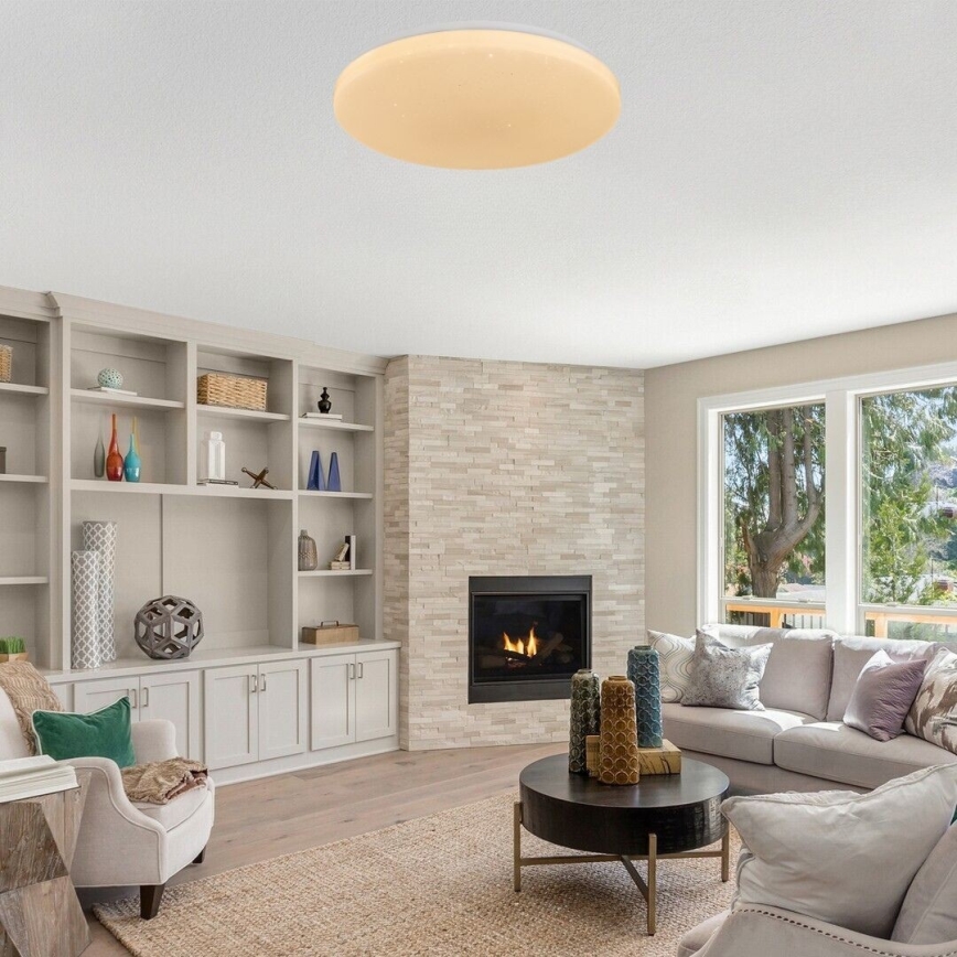 Rabalux - LED stmievateľné stropné svietidlo LED/60W/230V 3000-6500K priemer 58 cm + diaľkové ovládanie