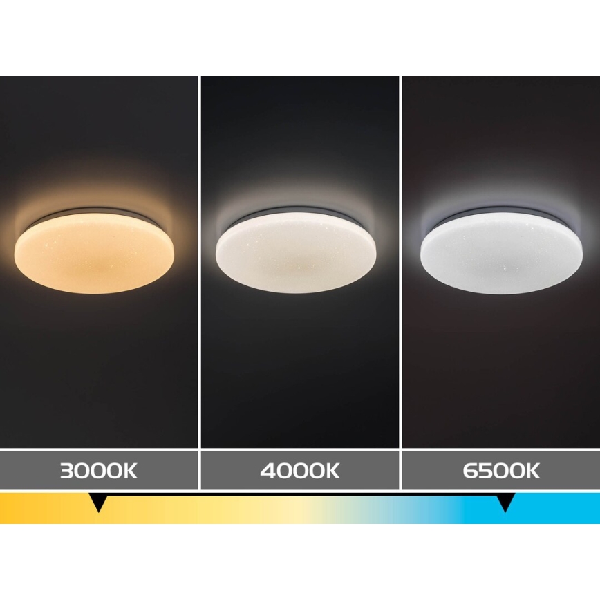 Rabalux - LED stmievateľné stropné svietidlo LED/60W/230V 3000-6500K priemer 58 cm + diaľkové ovládanie