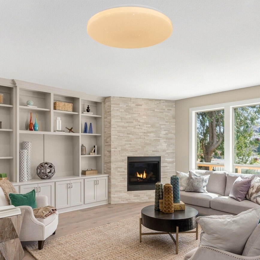 Rabalux - stmievateľné stropné LED svietidlo LED/80W/230V 3000-6500K pr. 77 cm + diaľkové ovládanie