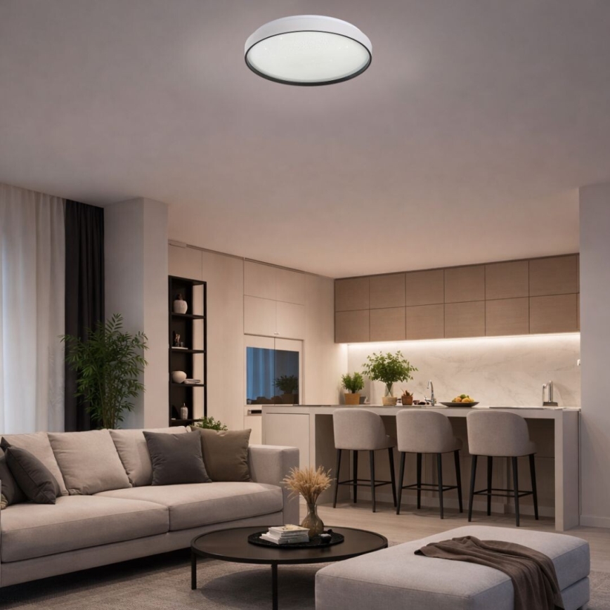 Rabalux - LED stmievateľné stropné svietidlo LED/34W/230V 3000-6500K pr. 38 cm + diaľkové ovládanie