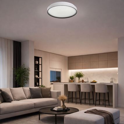 Rabalux - stmievané LED stropné svietidlo 60 W/230 V, 3000–6500 K, pr. 58 cm + diaľkové ovládanie