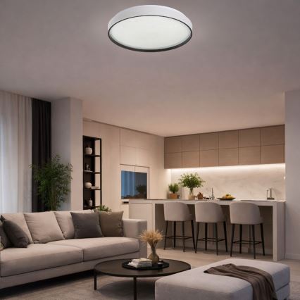 Rabalux - LED stmievateľné stropné svietidlo 80 W/230 V 3000–6500 K, priemer 77 cm + diaľkové ovládanie