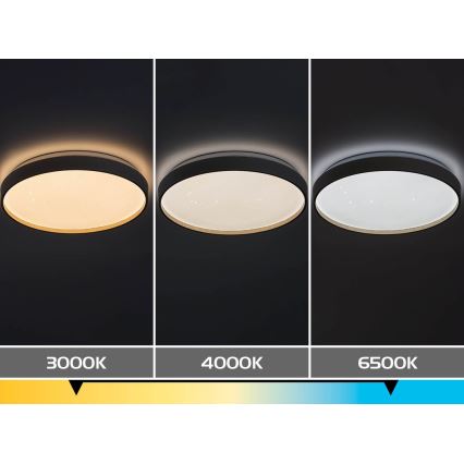 Rabalux - LED stmievateľné stropné svietidlo LED/60W/230V 3000-6500K priem. 58 cm + diaľkové ovládanie