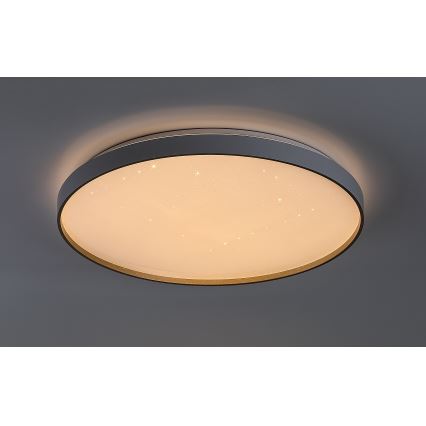 Rabalux - LED stmievateľné stropné svietidlo LED/80W/230V 3000-6500K pr. 77 cm + diaľkové ovládanie