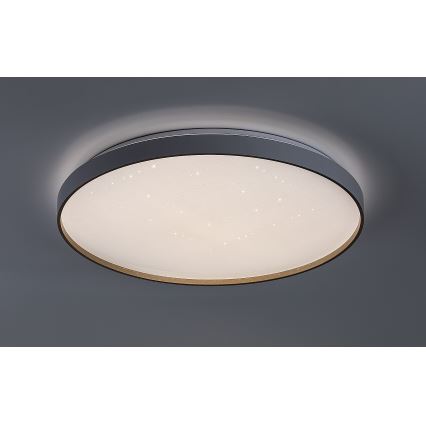 Rabalux - LED stmievateľné stropné svietidlo LED/80W/230V 3000-6500K pr. 77 cm + diaľkové ovládanie