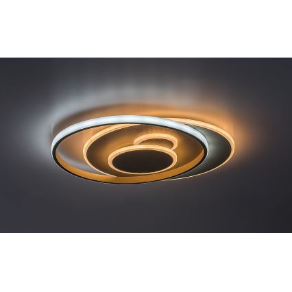 Rabalux - LED stmievateľné stropné svietidlo LED/57W/230V 3000-6000K 48,5x40 cm + diaľkové ovládanie