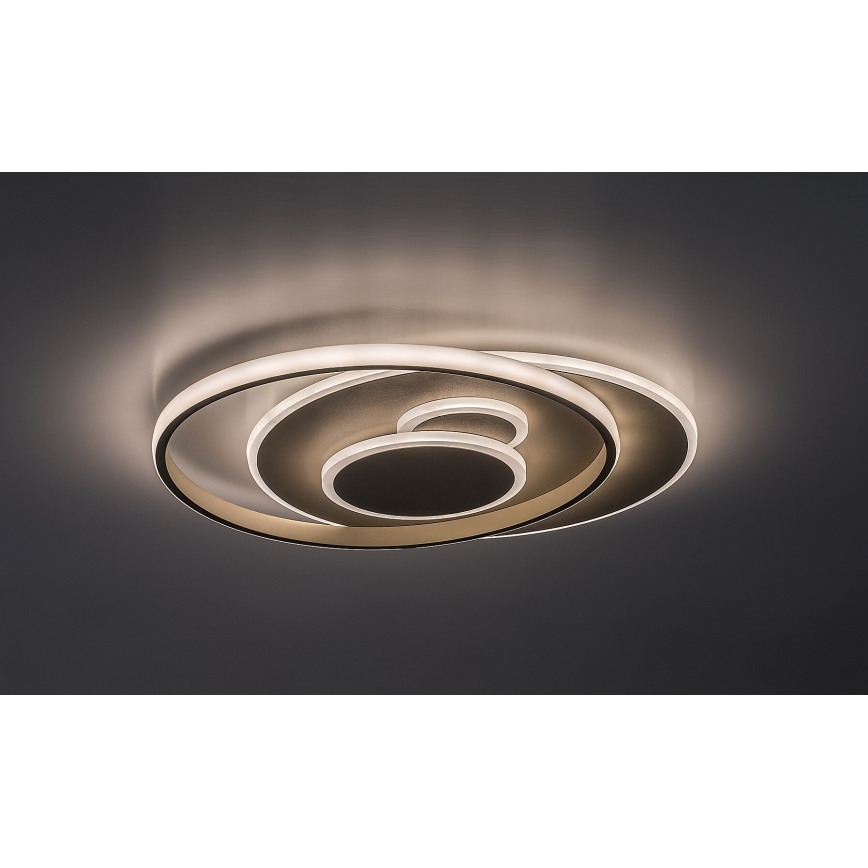 Rabalux - LED stmievateľné stropné svietidlo LED/57W/230V 3000-6000K 48,5x40 cm + diaľkové ovládanie