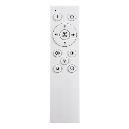 Rabalux - LED stmievateľné stropné svietidlo LED/57W/230V 3000-6000K 48,5x40 cm + diaľkové ovládanie