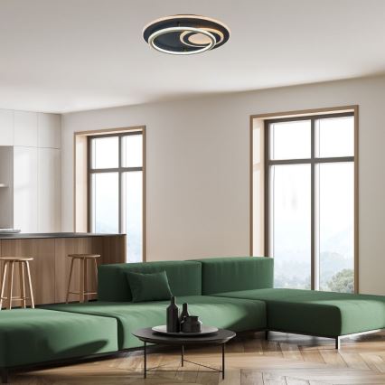 Rabalux - LED stmievateľné stropné svietidlo LED/60W/230V 3000-6000K priemer 50 cm + diaľkové ovládanie