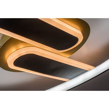 Rabalux - LED stmievateľné stropné svietidlo LED/60W/230V 3000-6000K 53x45 cm + diaľkové ovládanie