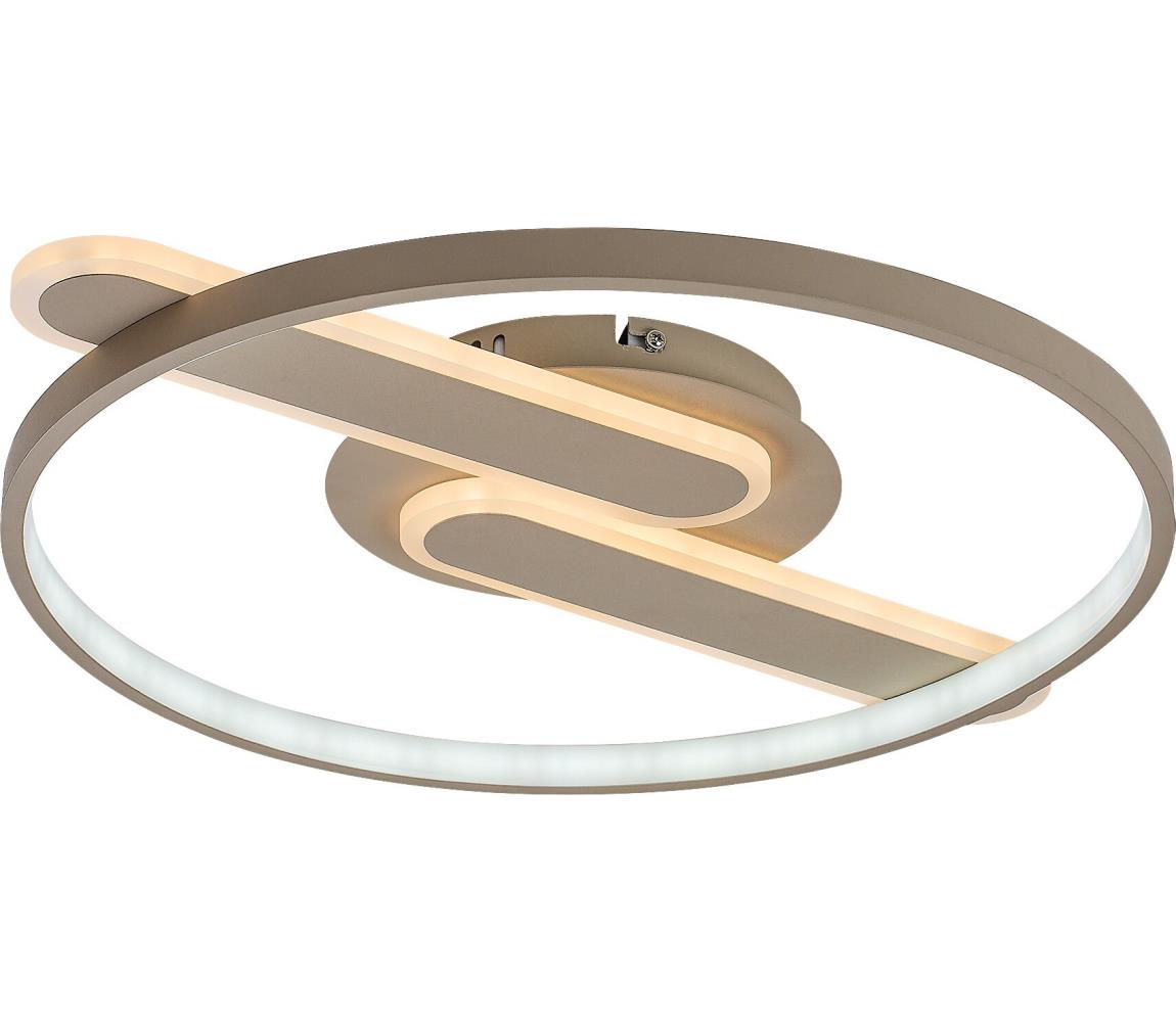 Rabalux 71468 - Stmievateľné LED stropné svietidlo BRANTIEL LED/55W/230V 3000-6000K 53x45 cm + diaľkové ovládanie 71468