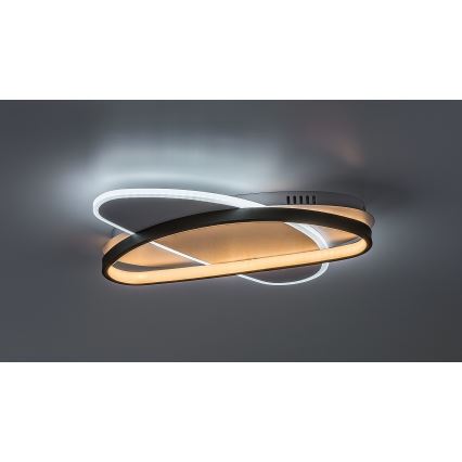 Rabalux - LED Stmievateľné stropné svietidlo LED/57W/230V 3000-6000K 45x30,5 cm + diaľkové ovládanie