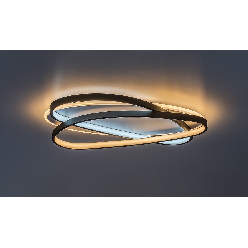 Rabalux - Stmievateľné LED stropné svietidlo LED/57W/230V 3000-6000K 53x38 cm + diaľkové ovládanie