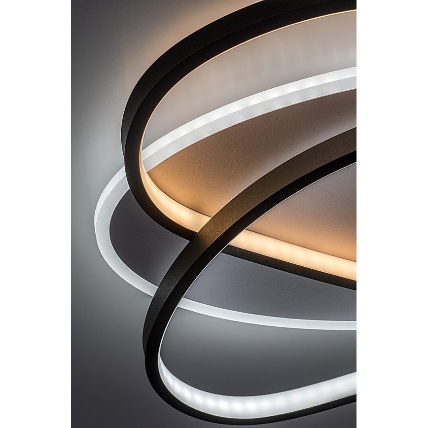 Rabalux - Stmievateľné LED stropné svietidlo LED/57W/230V 3000-6000K 53x38 cm + diaľkové ovládanie