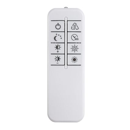 Rabalux - LED Stmievateľné stropné svietidlo LED/18W/230V 3000-6500K 37x33 cm + diaľkové ovládanie