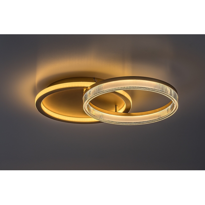 Rabalux - LED stmievateľné stropné svietidlo LED/22W/230V 3000-6500K 53,5x35 cm + diaľkové ovládanie