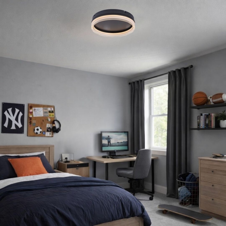 Rabalux - LED stmievateľné stropné svietidlo LED/18W/230V 3000-6500K pr. 33 cm + diaľkové ovládanie