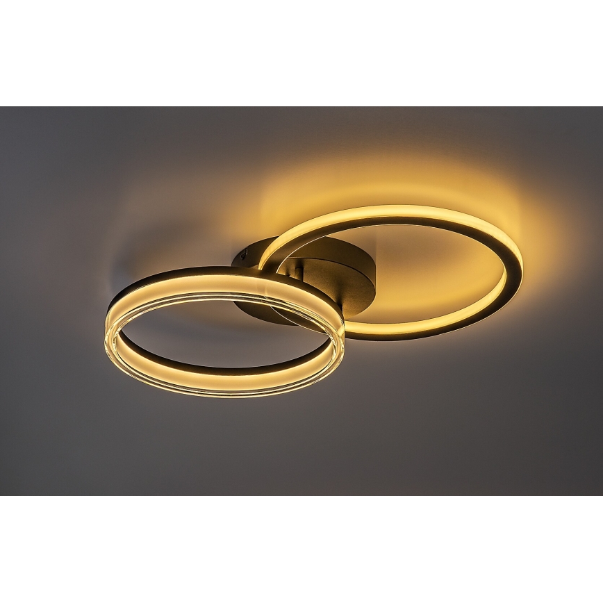 Rabalux - LED stmievateľné stropné svietidlo LED/38W/230V 3000-6500K 60x35 cm + diaľkové ovládanie