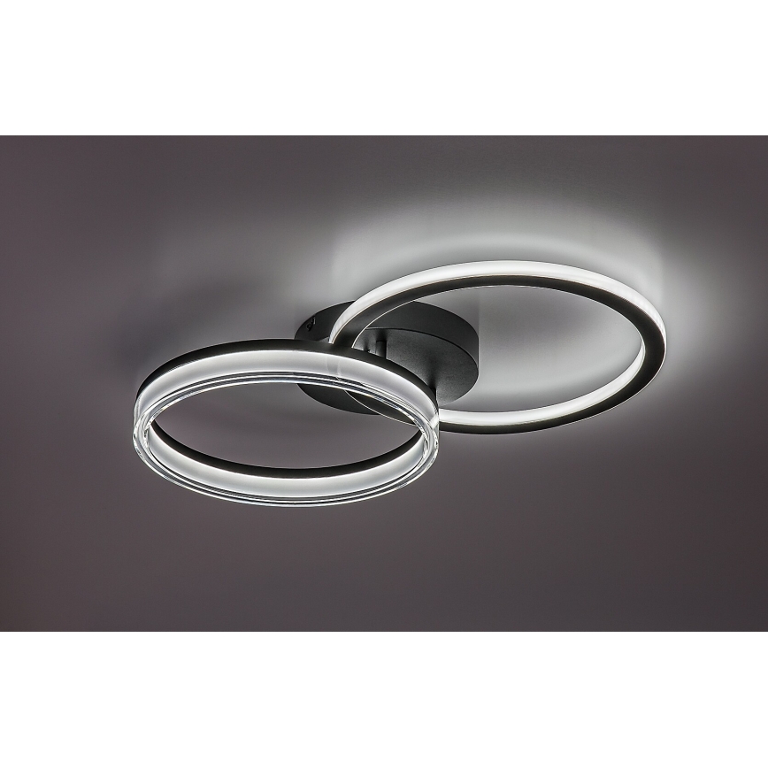Rabalux - LED stmievateľné stropné svietidlo LED/38W/230V 3000-6500K 60x35 cm + diaľkové ovládanie