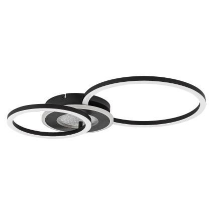 Rabalux - LED stmievateľné stropné svietidlo LED/24W/230V 3000-6500K 46x33 cm + diaľkové ovládanie