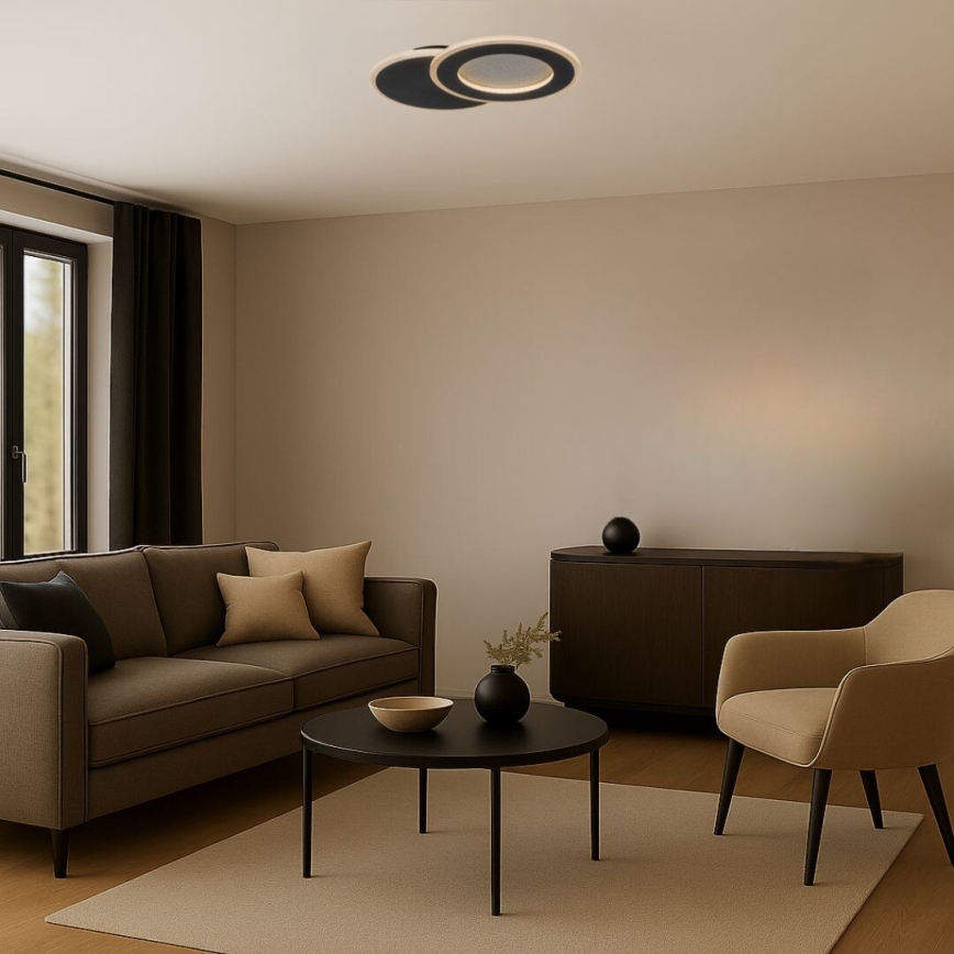 Rabalux - LED stmievateľné stropné svietidlo LED/24W/230V 3000-6500K 35x23 cm + diaľkové ovládanie