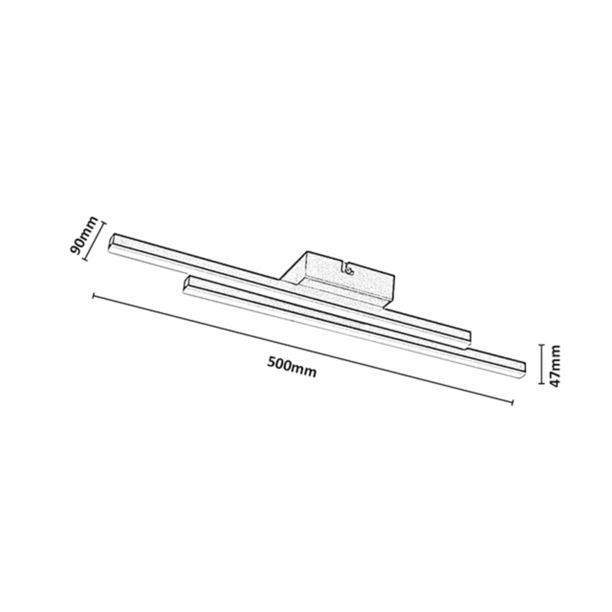 Rabalux - LED stropné svietidlo LED/12W/230V 3000K béžová