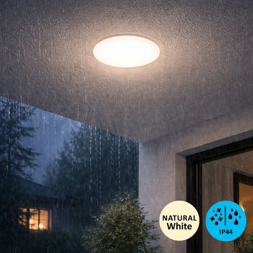 Rabalux - LED stropné svietidlo do kúpeľne LED/12W/230V IP44 4000K pr. 25,5 cm