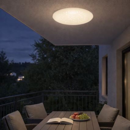Rabalux - LED kúpeľňové stropné svietidlo LED/24W/230V IP44 4000K priemer 37,5 cm