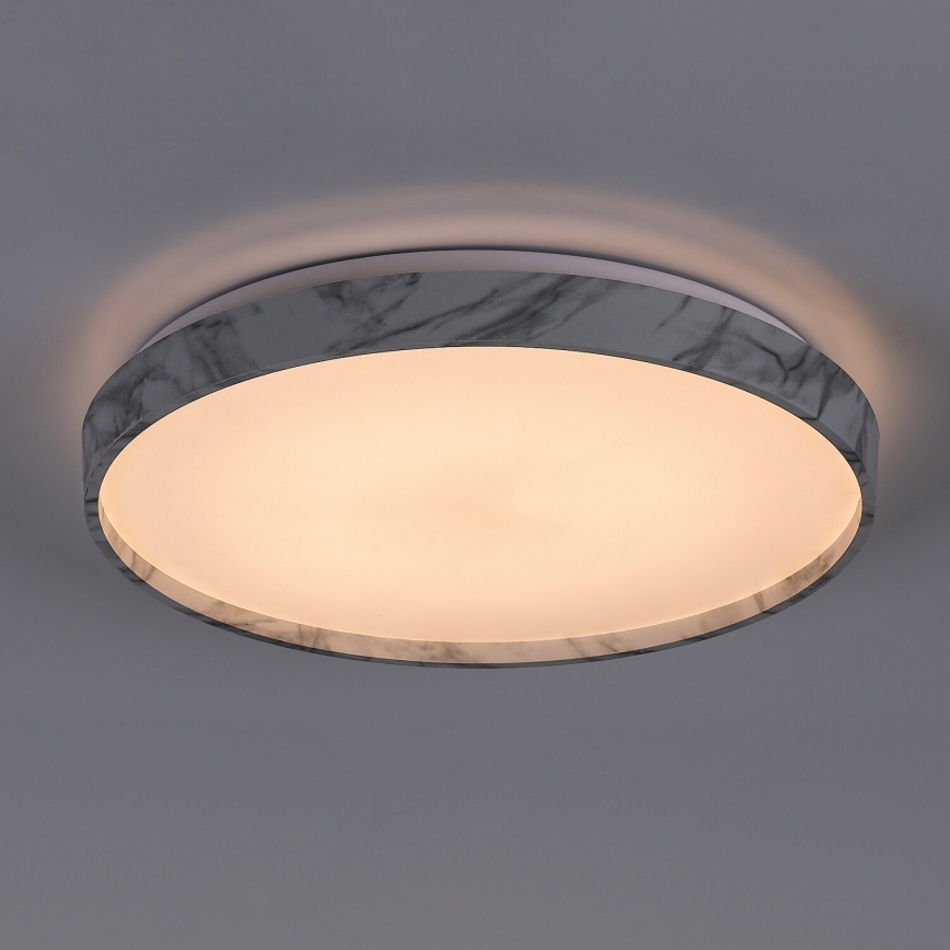 Rabalux - LED Stmievateľné stropné svietidlo LED/24W/230V 3000-6500K pr. 38 cm biela + diaľkové ovládanie
