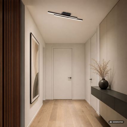 Rabalux - LED Stropné svietidlo LED/12W/230V 3000K čierne