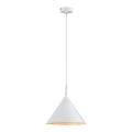 Rabalux 72008 - Závesný luster s lankom 1xE27/40W/230V priemer 25 cm biela