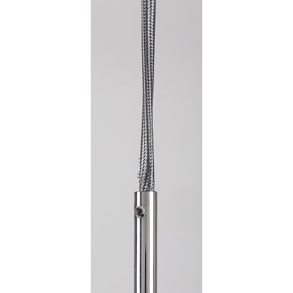 Rabalux - Luster na lanku 1xGU10/50W/230V číra/lesklý chróm