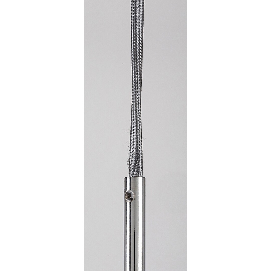 Rabalux - Luster na lanku 1xGU10/50W/230V číra/lesklý chróm