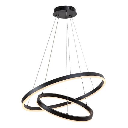 Rabalux - LED stmievateľný závesný luster na lane LED/80W/230V 3000-6500K + diaľkové ovládanie