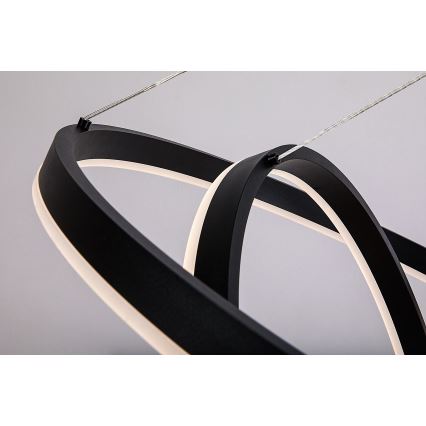 Rabalux - LED stmievateľný závesný luster na lane LED/80W/230V 3000-6500K + diaľkové ovládanie