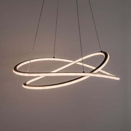 Rabalux - LED stmievateľný luster na lanku LED/75W/230V 3000-6500K + diaľkové ovládanie