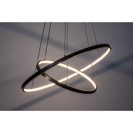 Rabalux - LED stmievateľný luster na lane LED/75W/230V 3000-6500K + diaľkové ovládanie