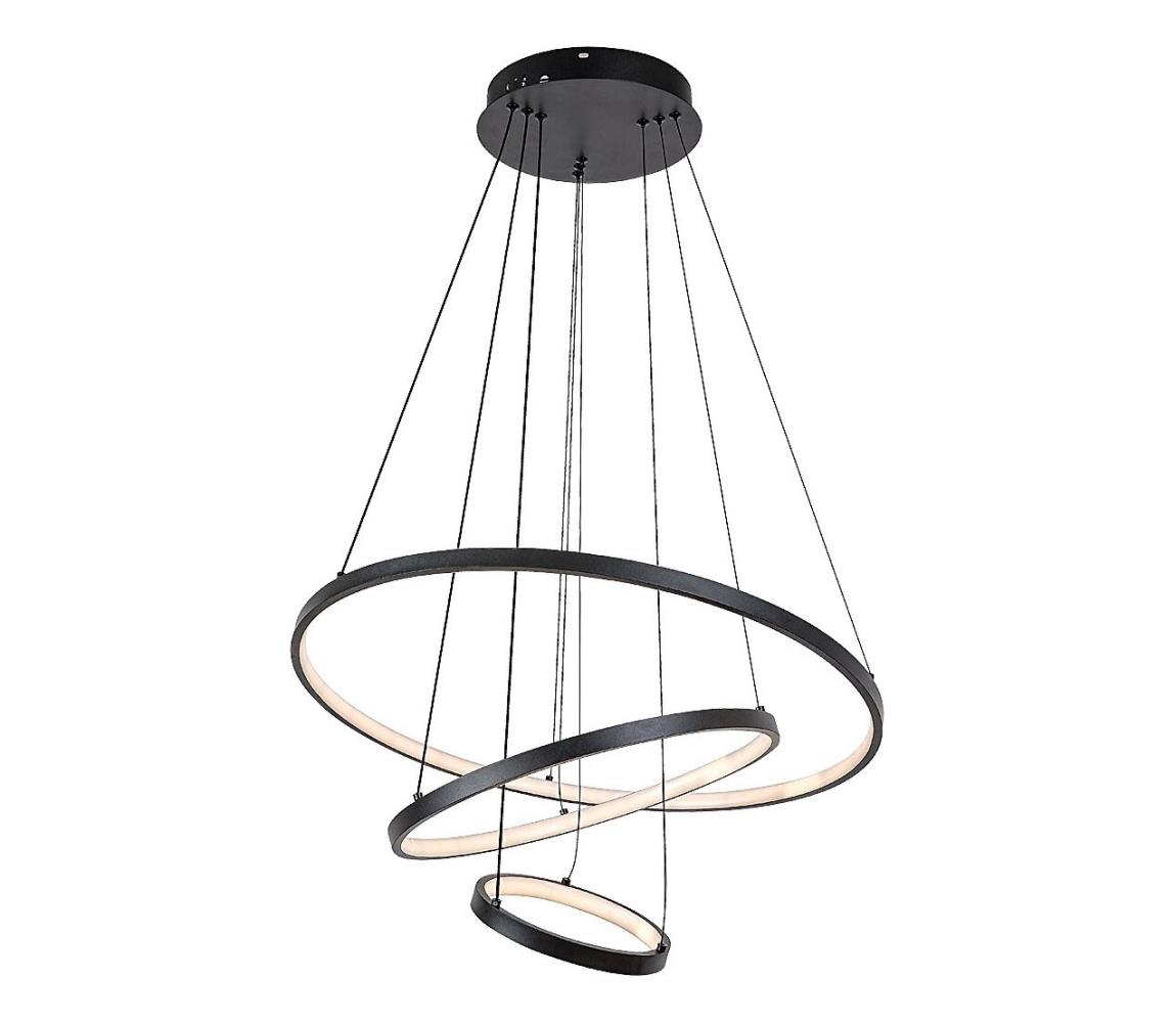 Rabalux 72346 - LED stmievateľný luster na lanku BELIZA LED/90W/230V 3000-6500K s diaľkovým ovládaním 72346