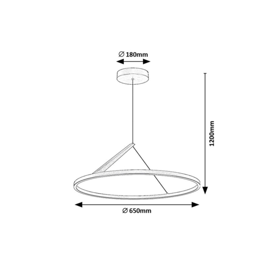 Rabalux - LED luster na lanku LED/40W/230V 3000K
