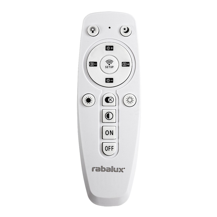 Rabalux - LED Stmievateľný luster na lanku LED/50W/230V 3000-6500K + diaľkové ovládanie
