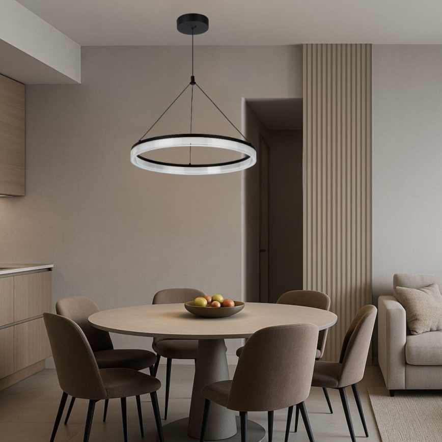 Rabalux - LED stmievateľný luster na lane LED/24W/230V 3000-6500K + diaľkové ovládanie
