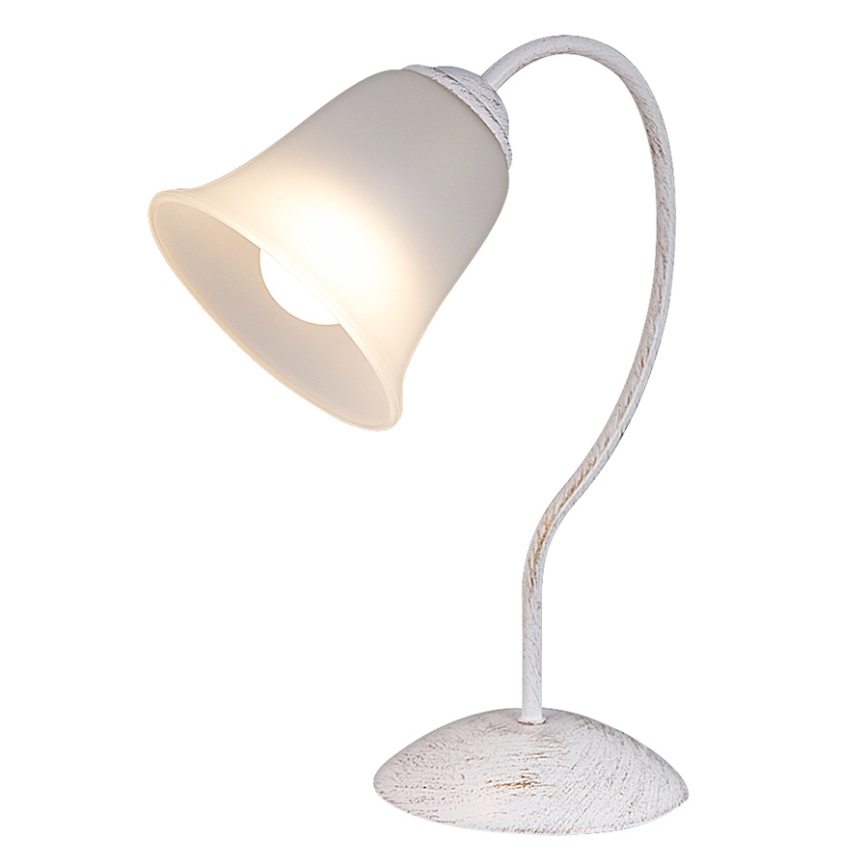 Rabalux - Stolná lampa 1xE27/40W/230V biela