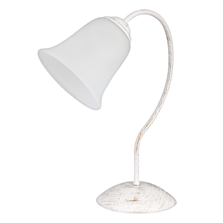 Rabalux - Stolná lampa 1xE27/40W/230V biela