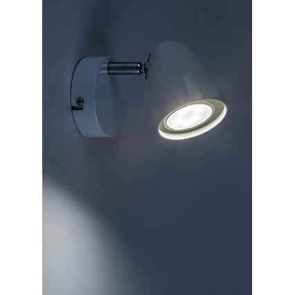 Rabalux - Nástenné bodové svietidlo 1xGU10/5W/230V biela