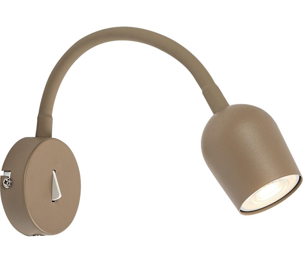Rabalux 73112 - Nástenné bodové svietidlo LIANET 1xGU10/15W/230V béžové 73112