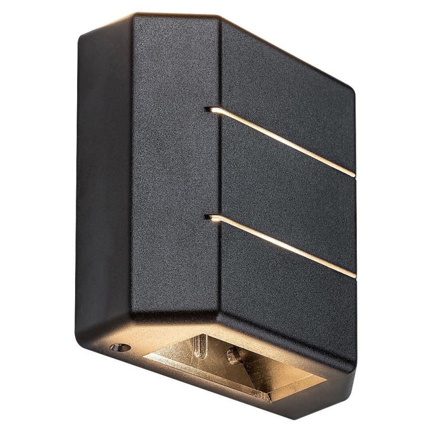 Rabalux - LED Vonkajšie nástenné svietidlo LED/6W/230V IP54 čierna