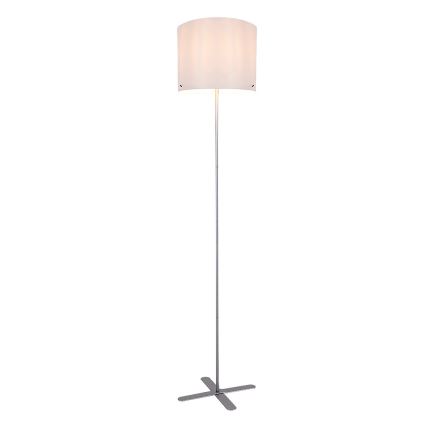 Rabalux - Stojacia lampa 1xE27/40W/230V biela/strieborná