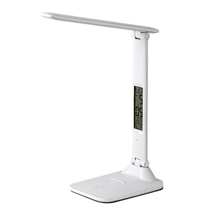 Rabalux - LED Stmievateľná stolná lampa s displejom LED/5W/5V 2600mAh 3000-6000K