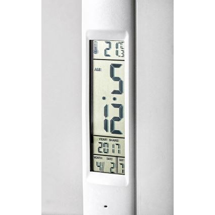 Rabalux - LED Stmievateľná stolná lampa s displejom LED/5W/5V 2600mAh 3000-6000K